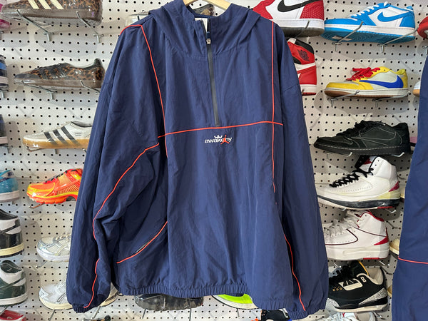 USED Jordan x Awake Track Jacket - Blue Size XXL