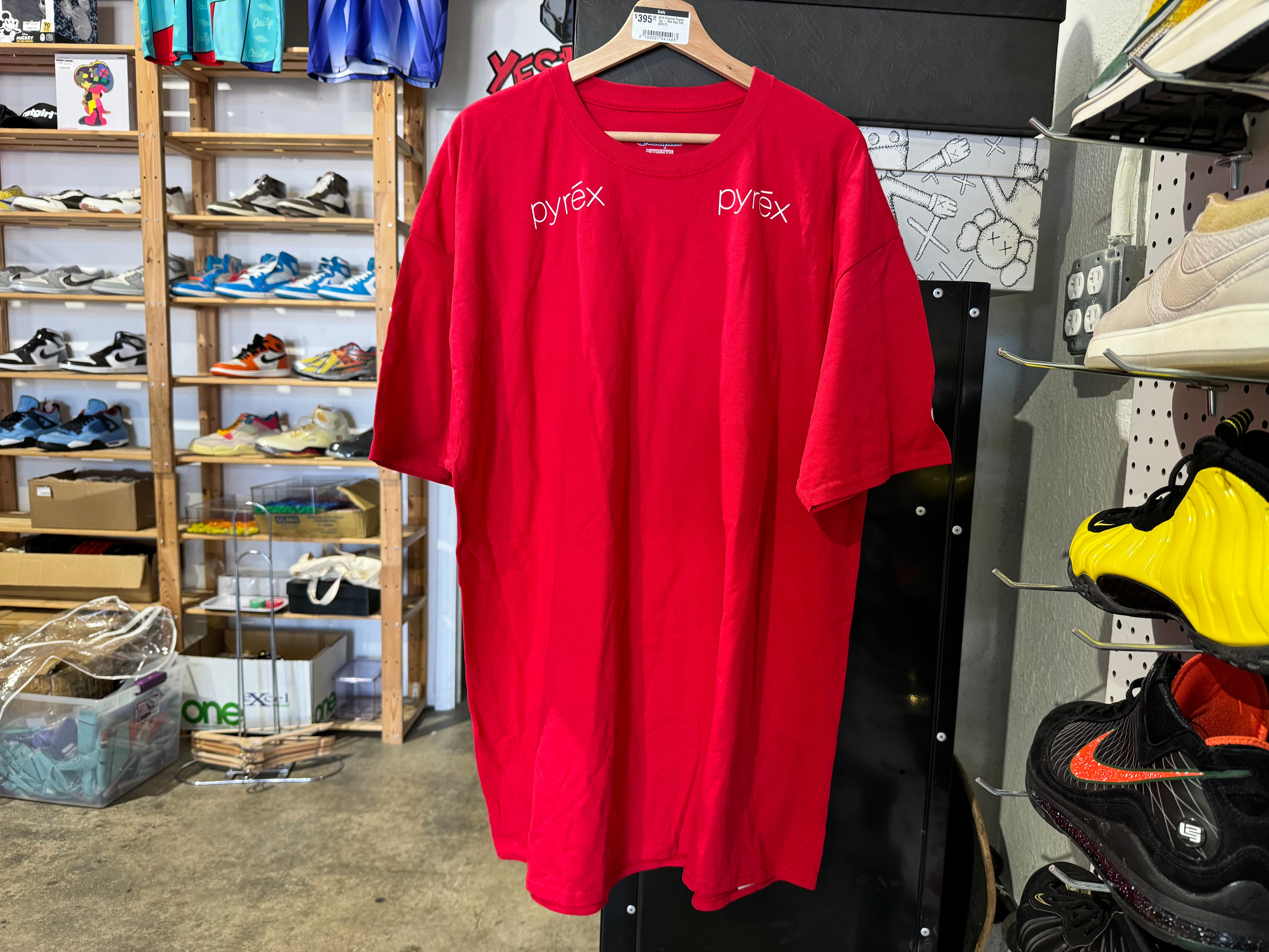 NEW Original Pyyrex Tee - Red Size XXL