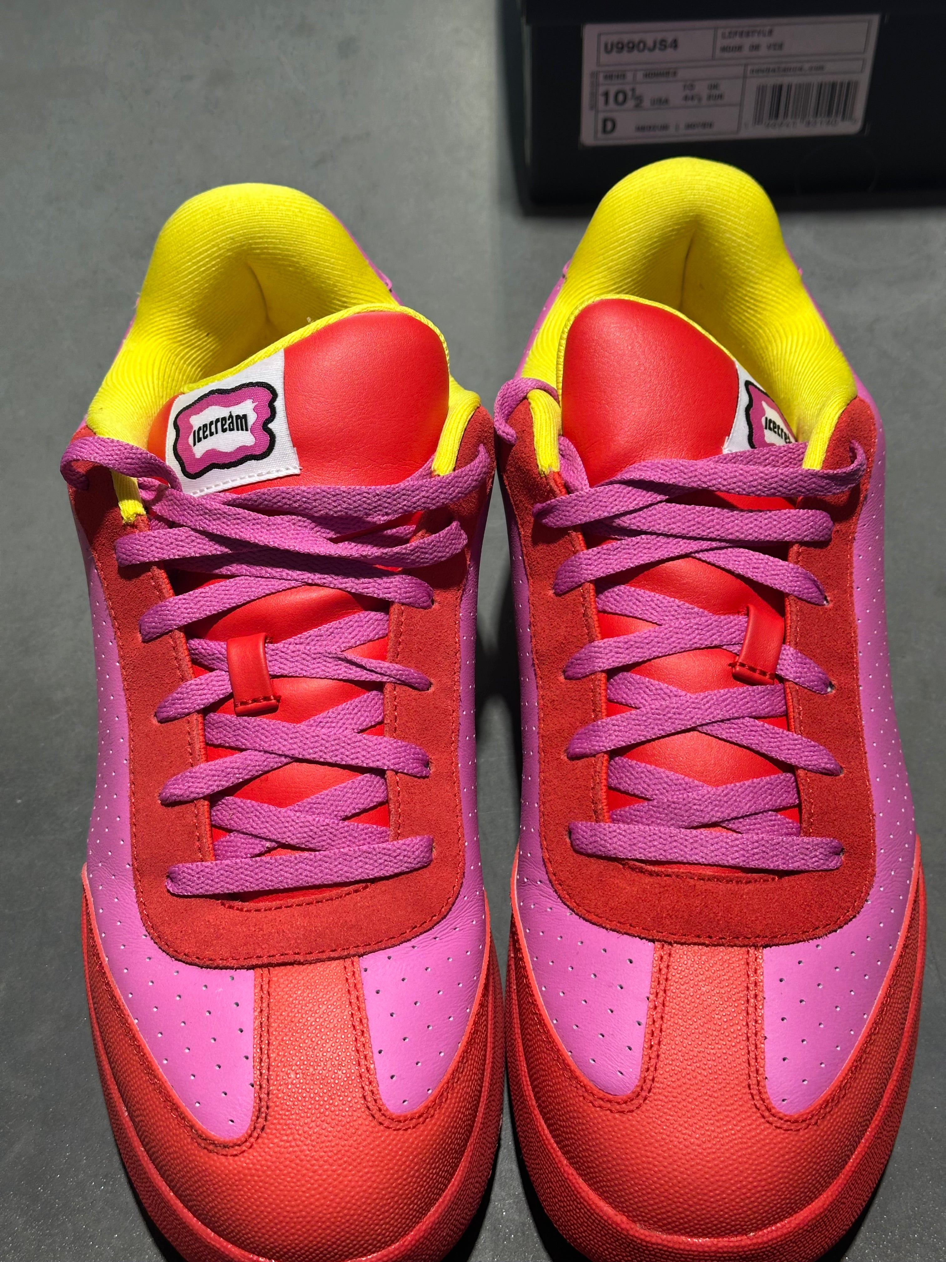 Reebok Board Flip - BBC Ice Cream/Pink Lemonade Size 10.5