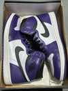 Air Jordan 1 Retro High - Court Purple White Size 11