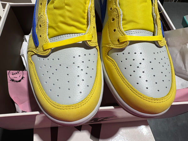 Air Jordan 1 Retro Low OG SP - Travis Scott/Canary Size 12W/10.5M