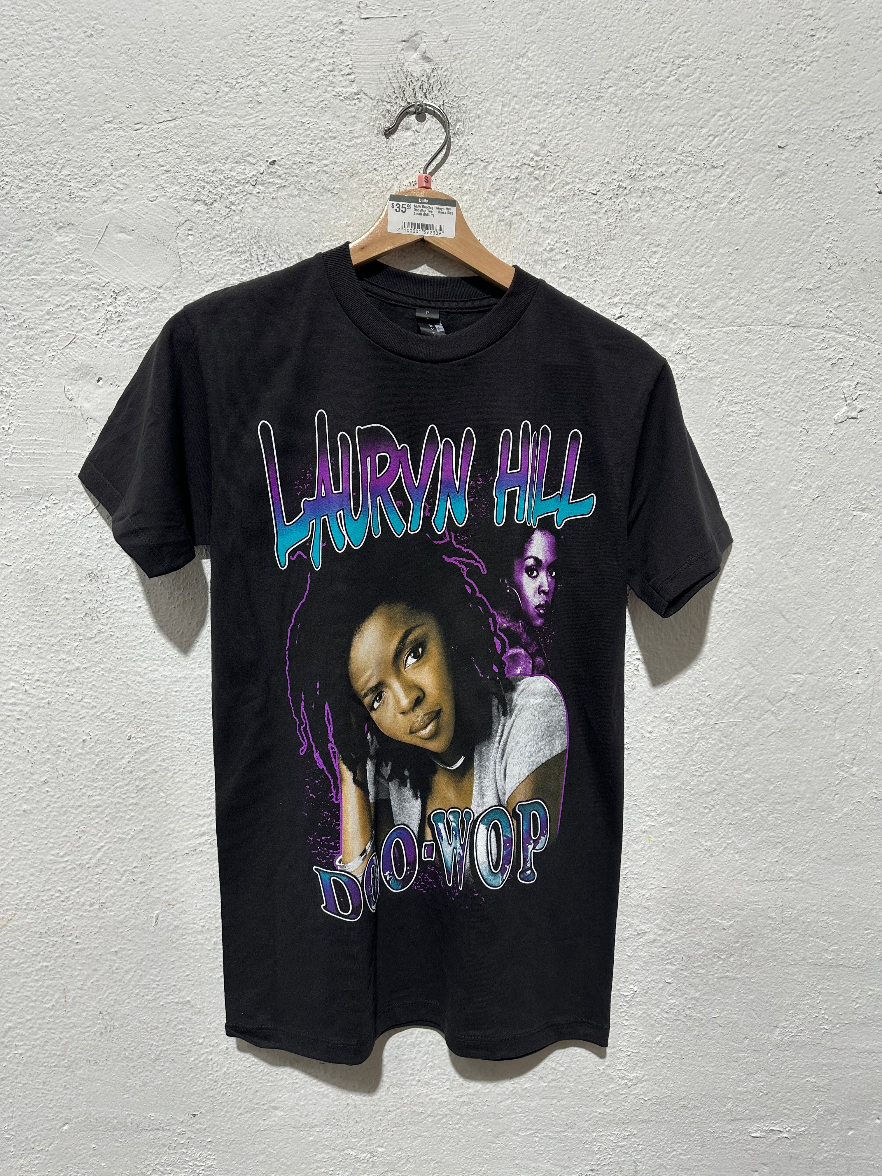 NEW Bootleg Lauryn Hill DooWop Tee - Black