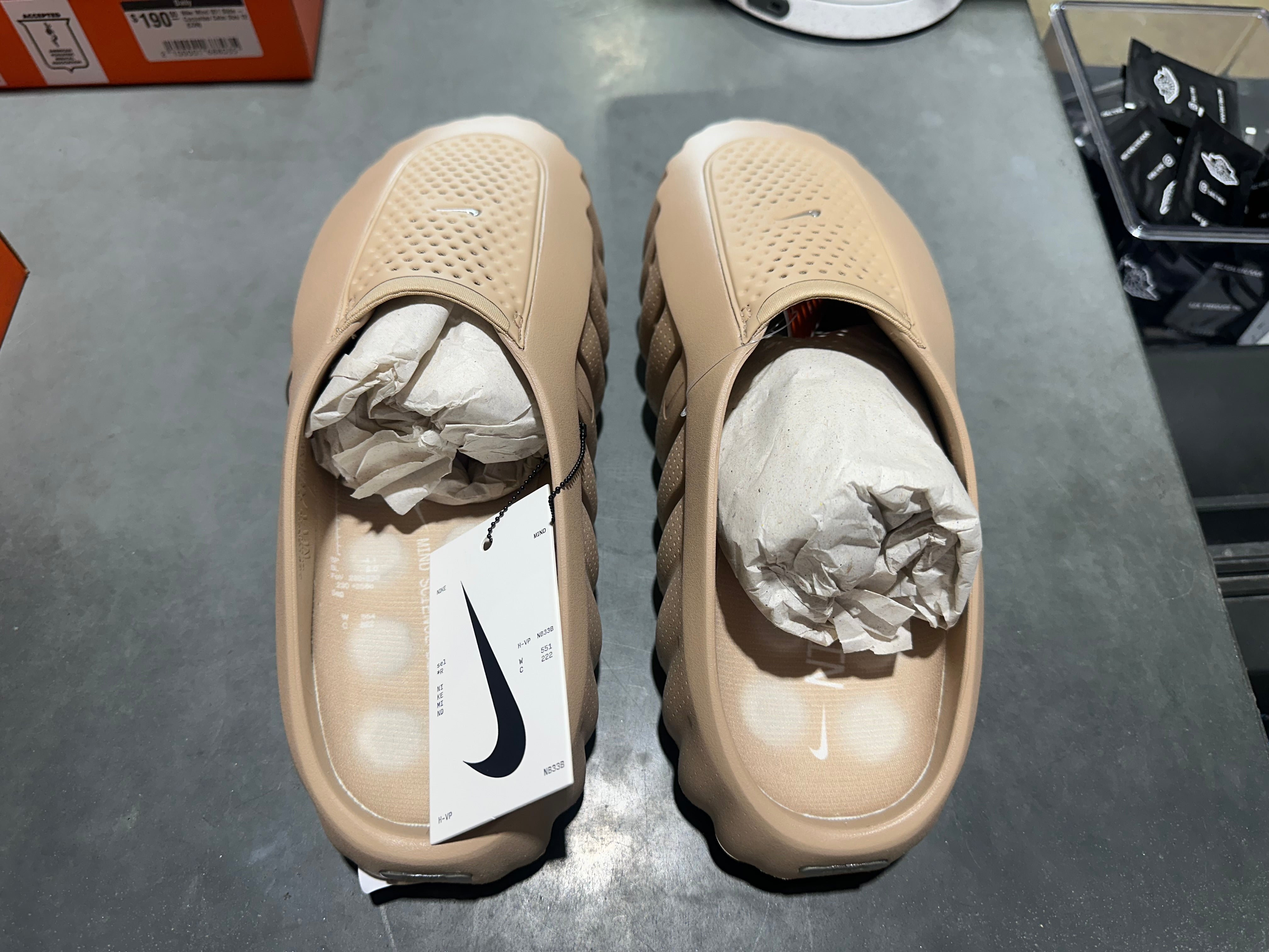 Nike Mind 001 Slide - Rattan Size 11