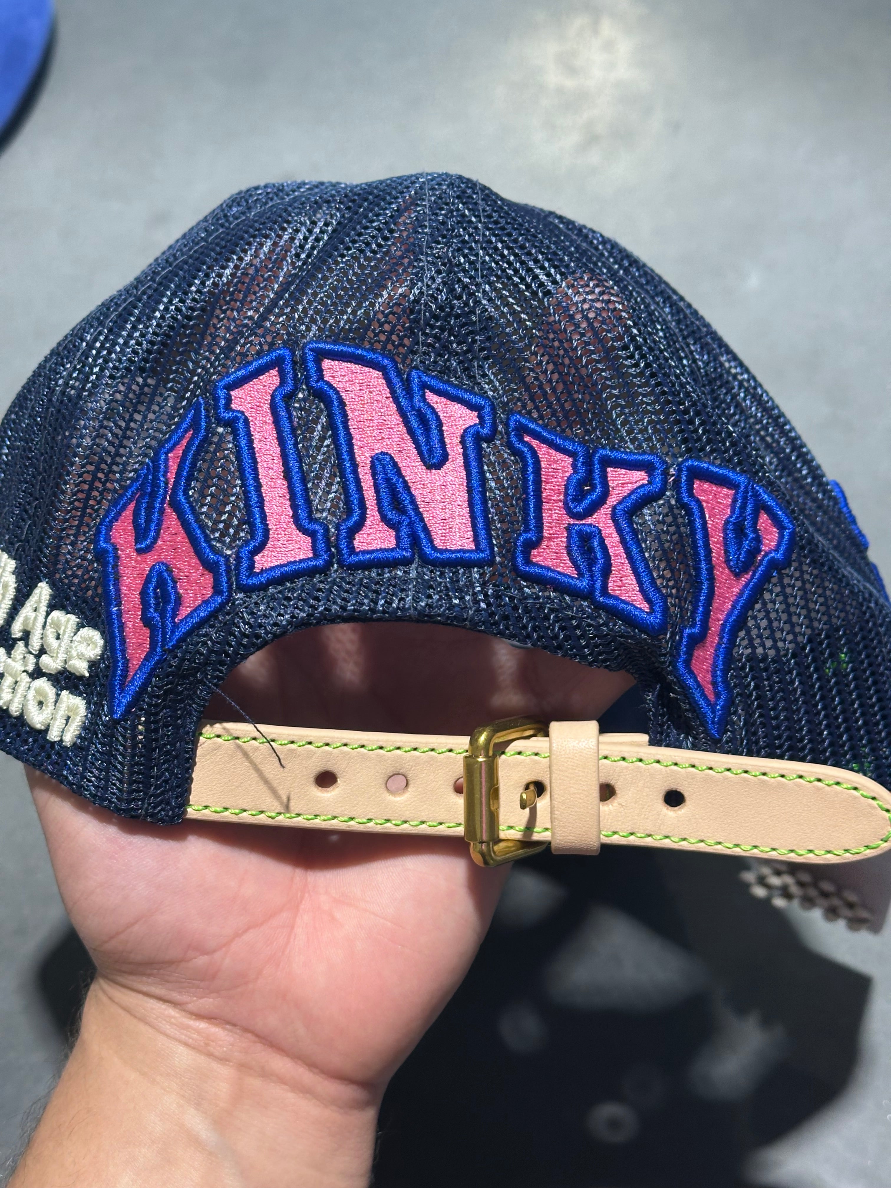 NEW Better With Age Kinky Vintage Hat - Navy