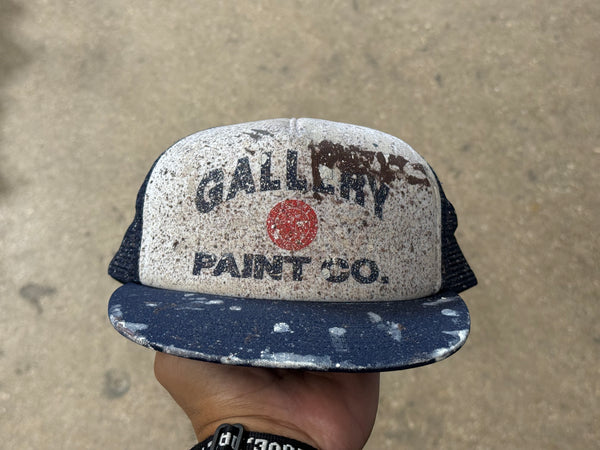 USED Gallery Dept. Paint Co Trucker Hat - Navy