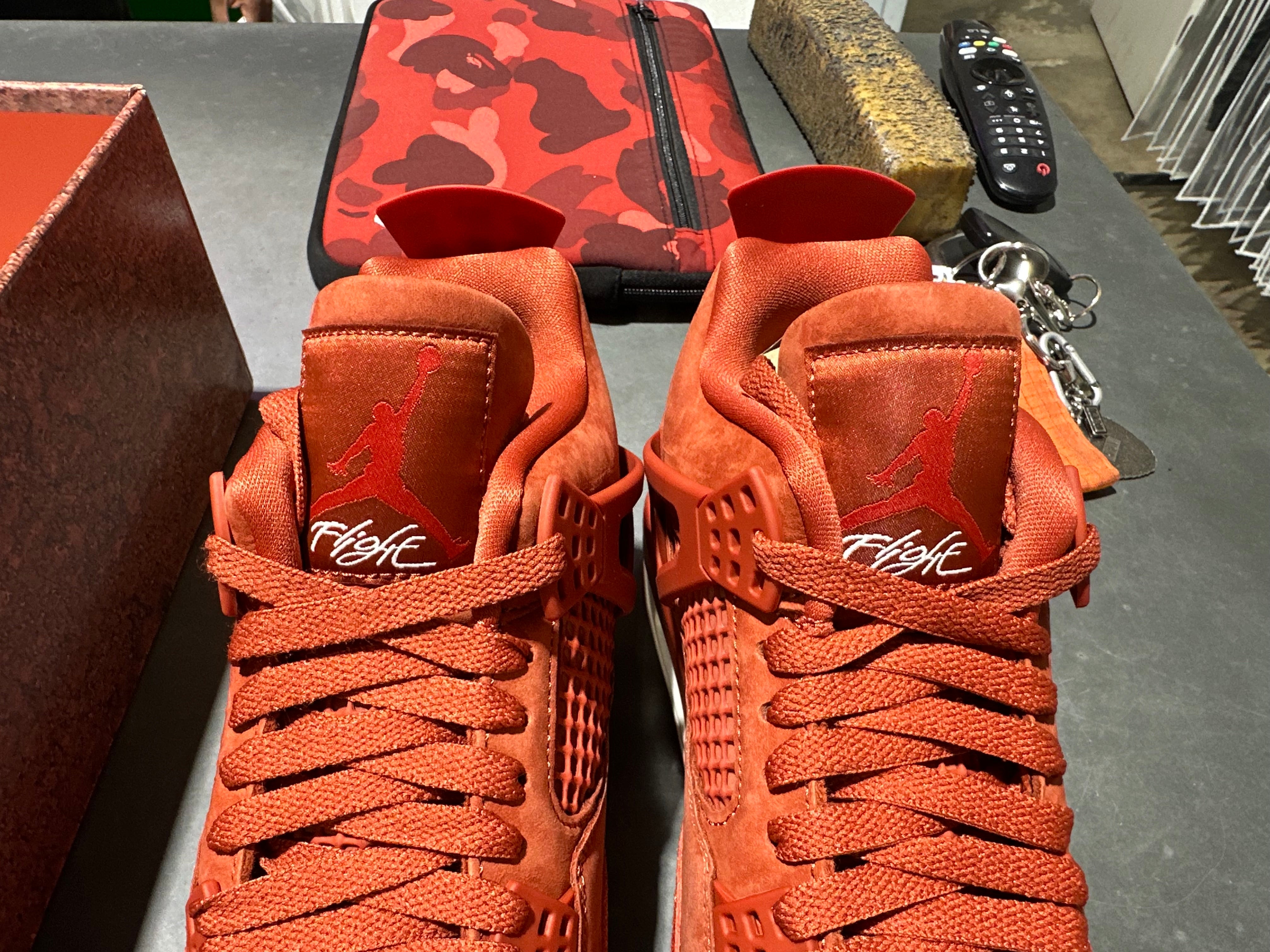 Air Jordan 4 Retro OG SP - Nigel Sylvester/Brick By Brick Size 9.5