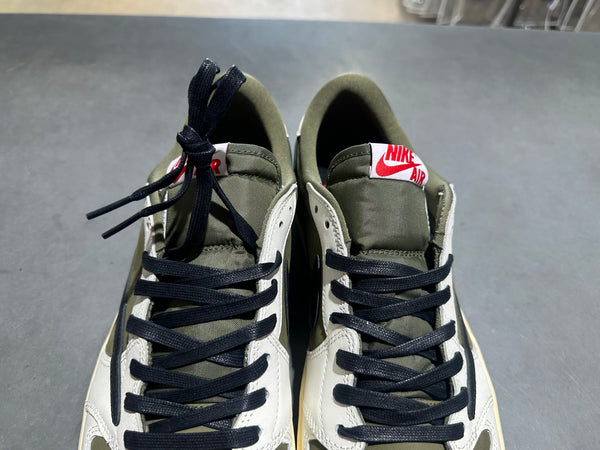 Air Jordan 1 Retro Low OG SP - Travis Scott Medium Olive Size 14
