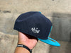 NEW Supreme x Salem x New Era Fitted Hat - Navy Size 7 1/2