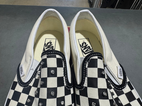 Vans Classic Slip On Checkerboard Stones - Black Size 8