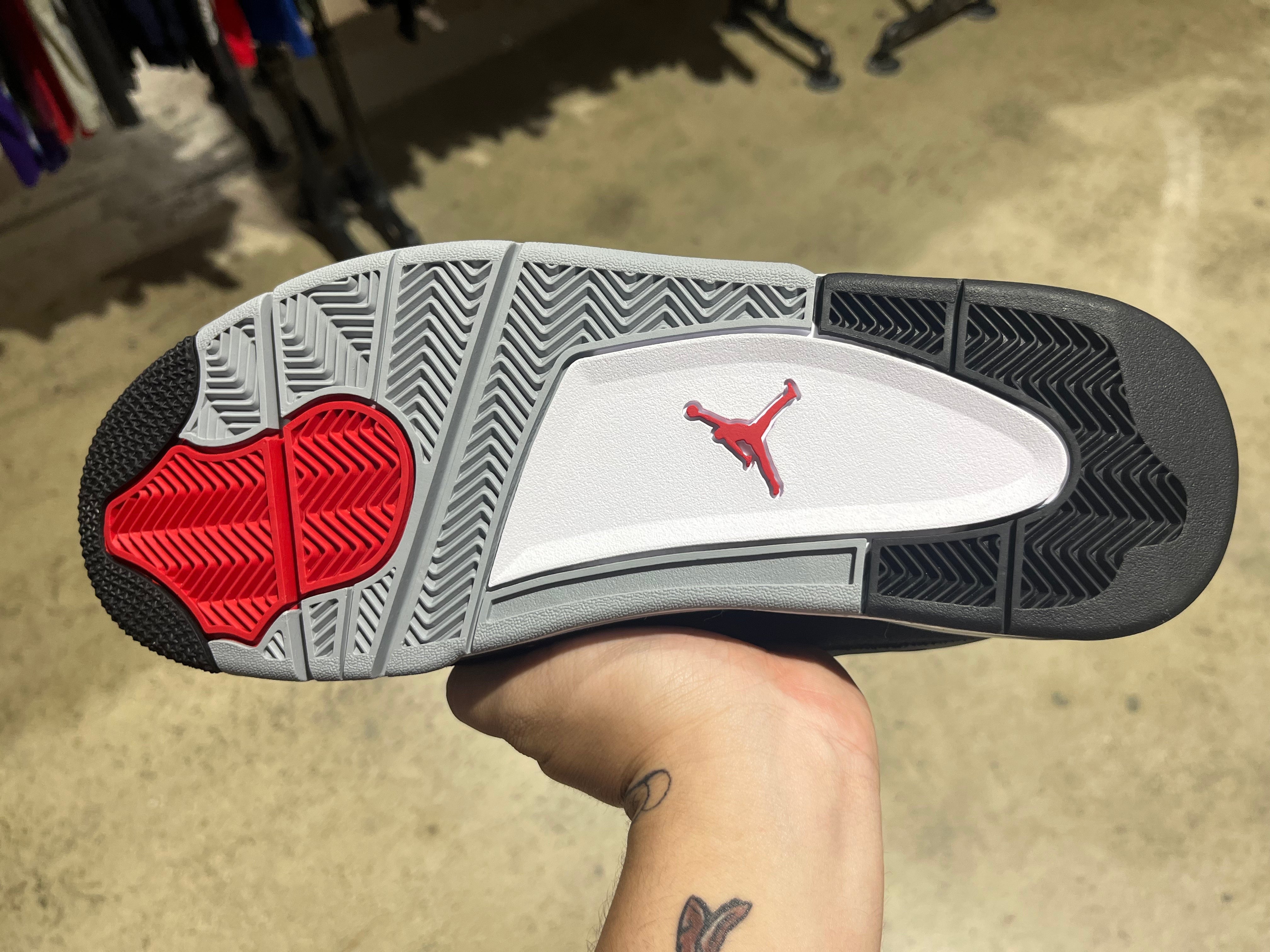 Air Jordan 4 Retro SE - Black Canvas Size 12