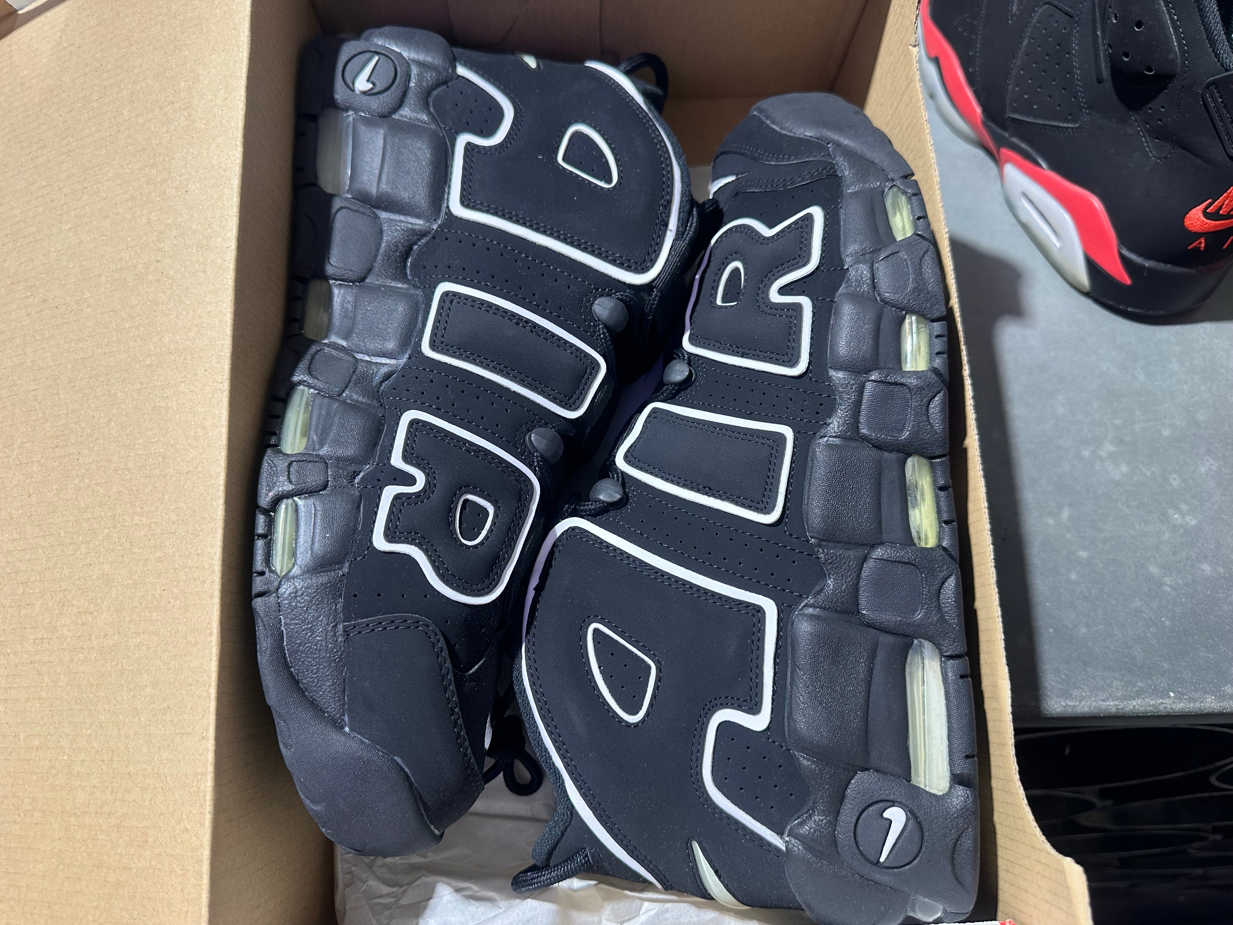 Nike Air More Uptempo - Black 2016 Size 12