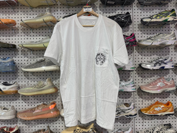 NEW Chrome Hearts Miami Pocket Tee - White Size Large