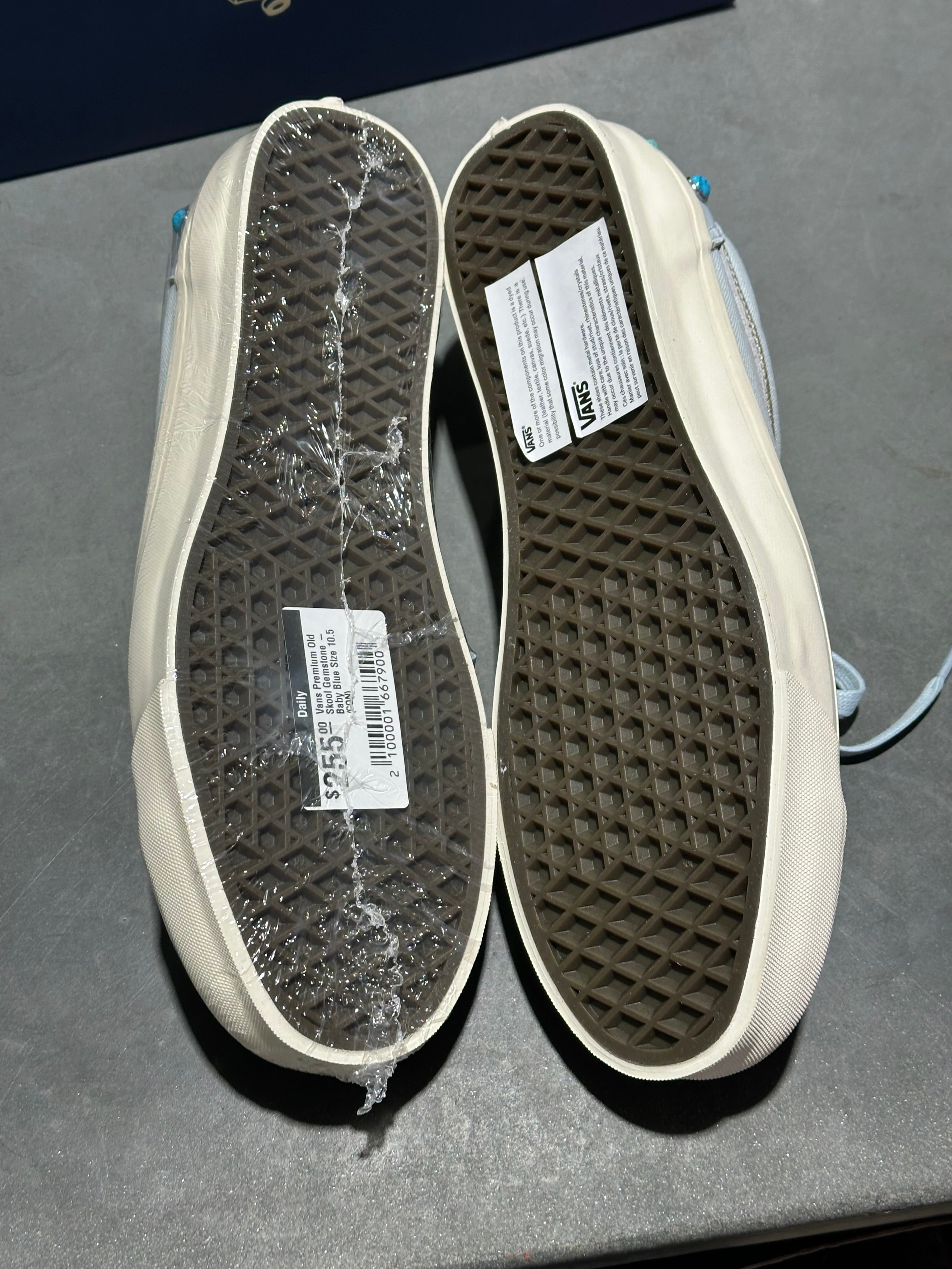 Vans Premium Old Skool Gemstone - Baby Blue Size 10.5