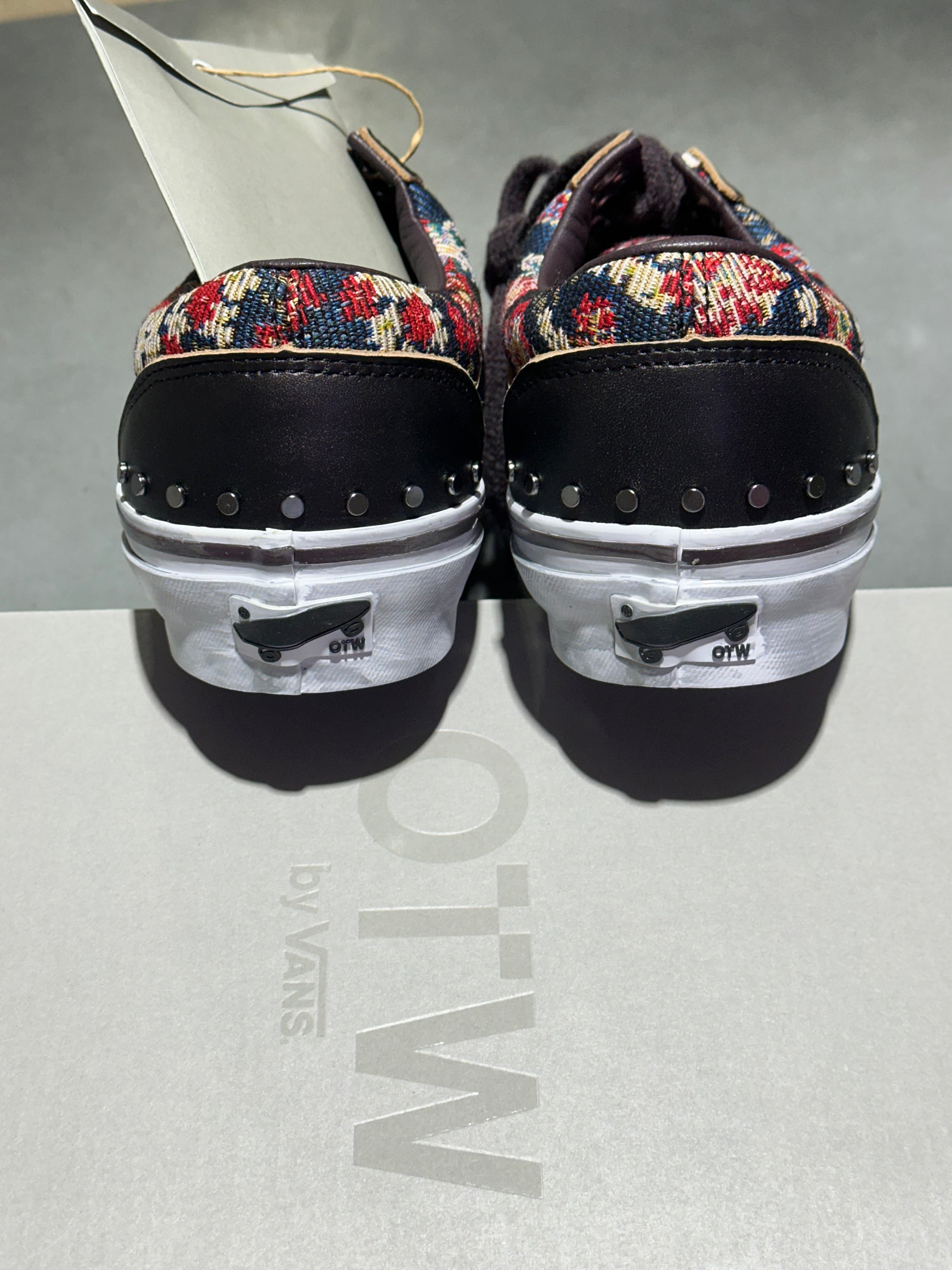 Vans OTW Old Skool 36 Vibram - Floral Rivets Black Size 10.5