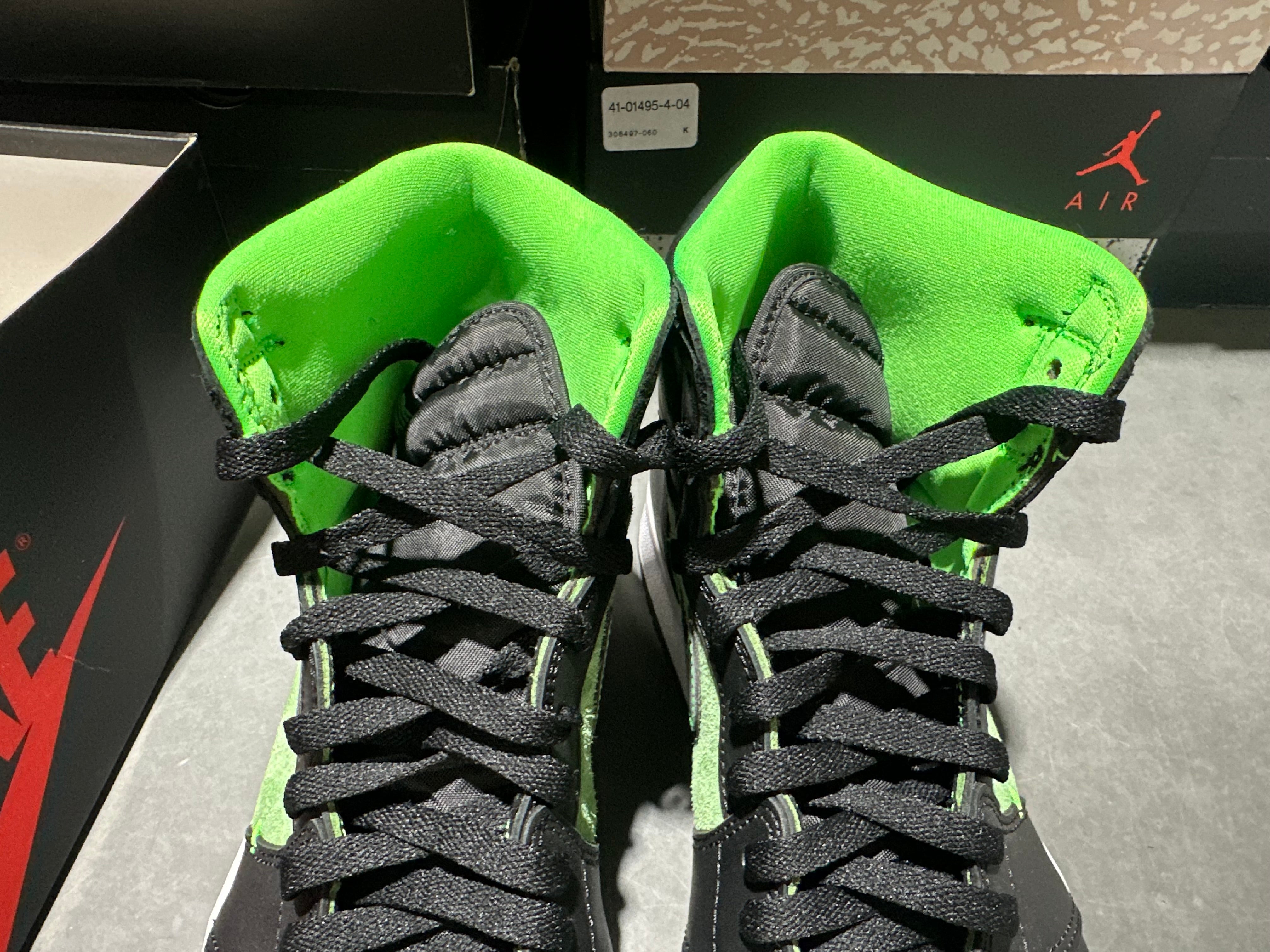 Air Jordan 1 Retro High Zoom - Zen Green Size 11