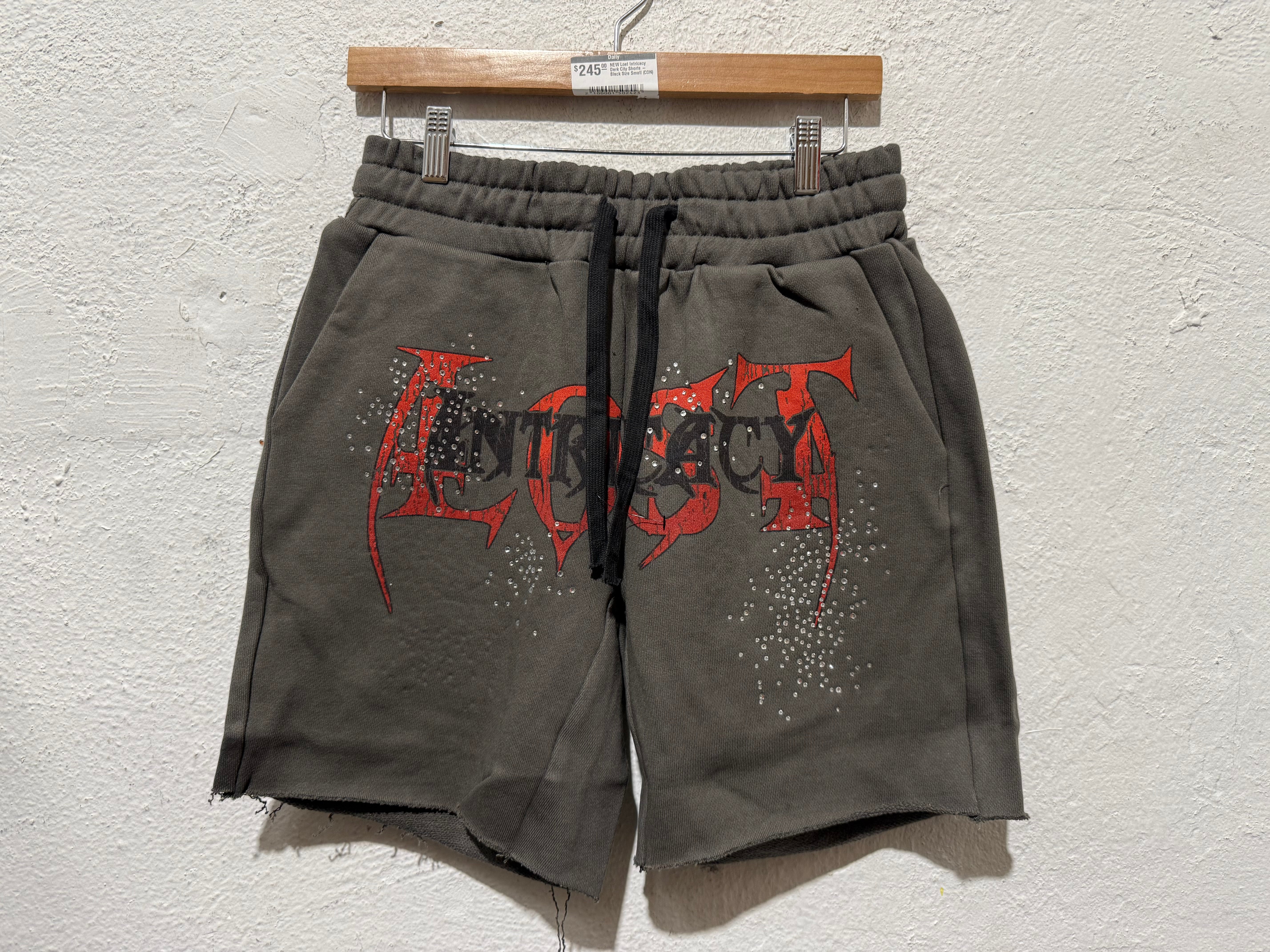 NEW Lost Intricacy Dark City Shorts - Black