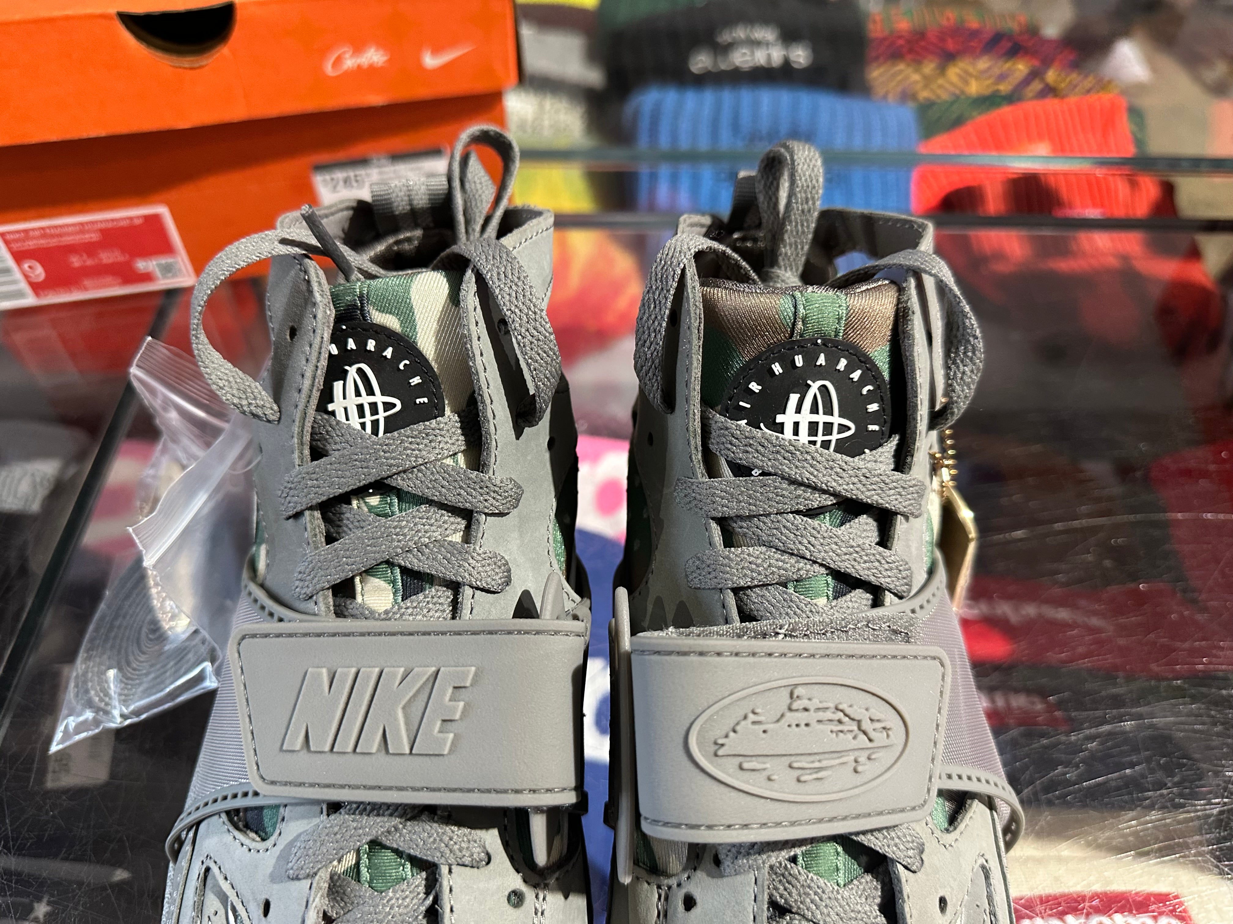 Nike Air Trainer Huarache - Corteiz Gully Grey Size 9