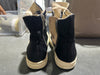 Rick Owens Women's Canvas Wedge Sneakers - Black Size 7W