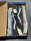 Vans Old Skool 36 - Paint Splatter Charcoal Grey Size 8
