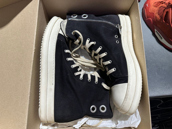 Rick Owens DRKSHDW High Top - Black Size 43EU/9.5US