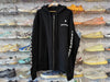 NEW Chrome Hearts Scroll Zip Up Hoodie - Black Size XL