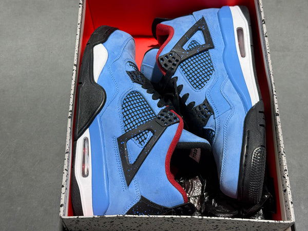 Air Jordan 4 Retro - Travis Scott Cactus Jack Size 10