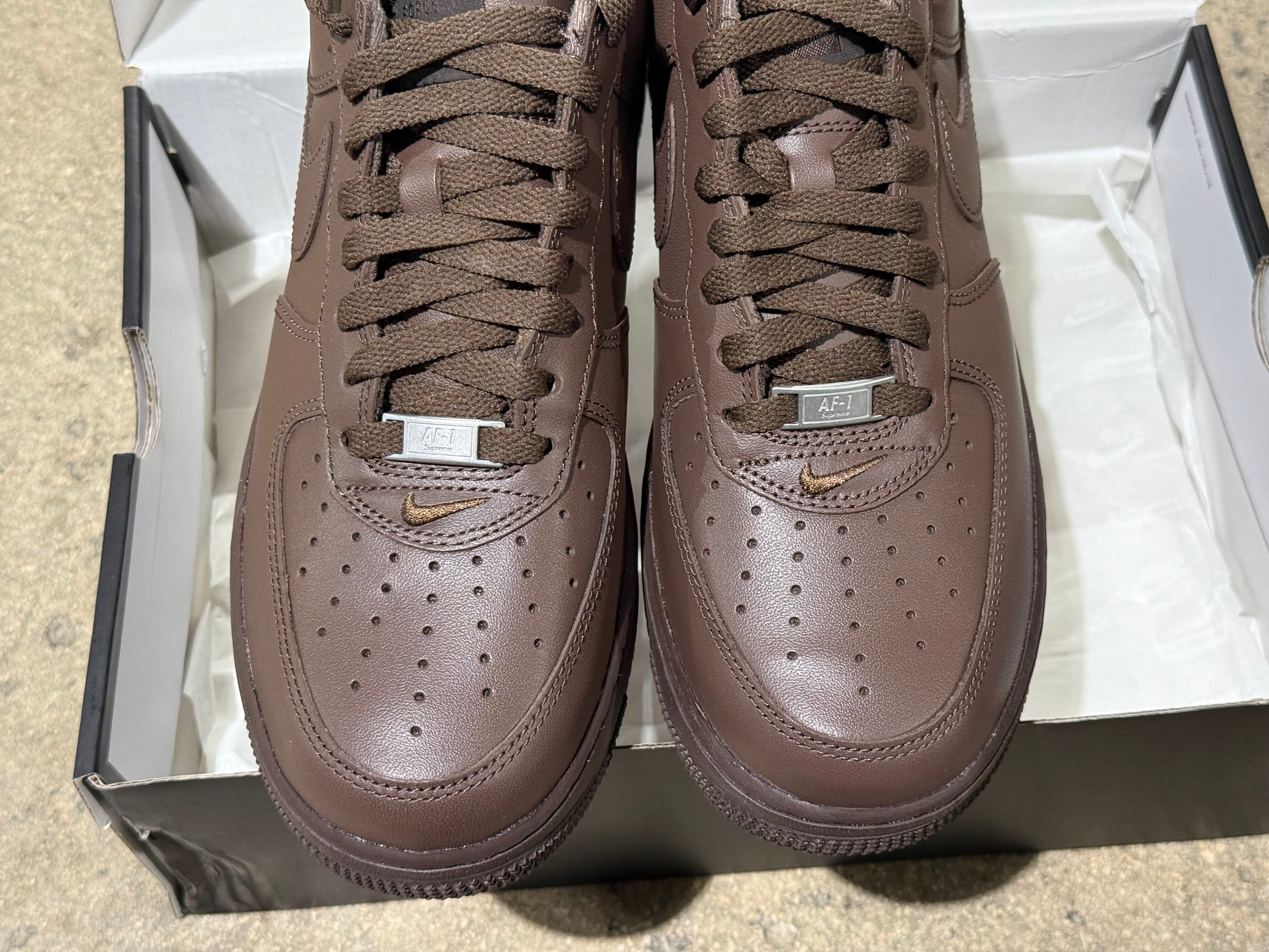 Nike Air Force 1 Low / Supreme - Brown