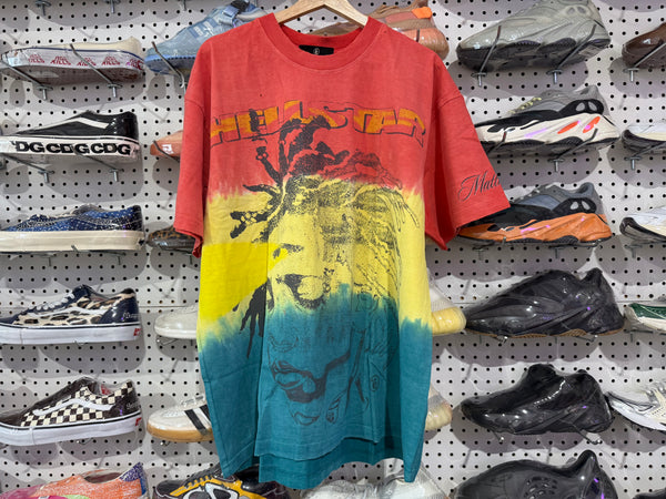 NEW Hellstar Rasta Tee - Red/Blue Size XL