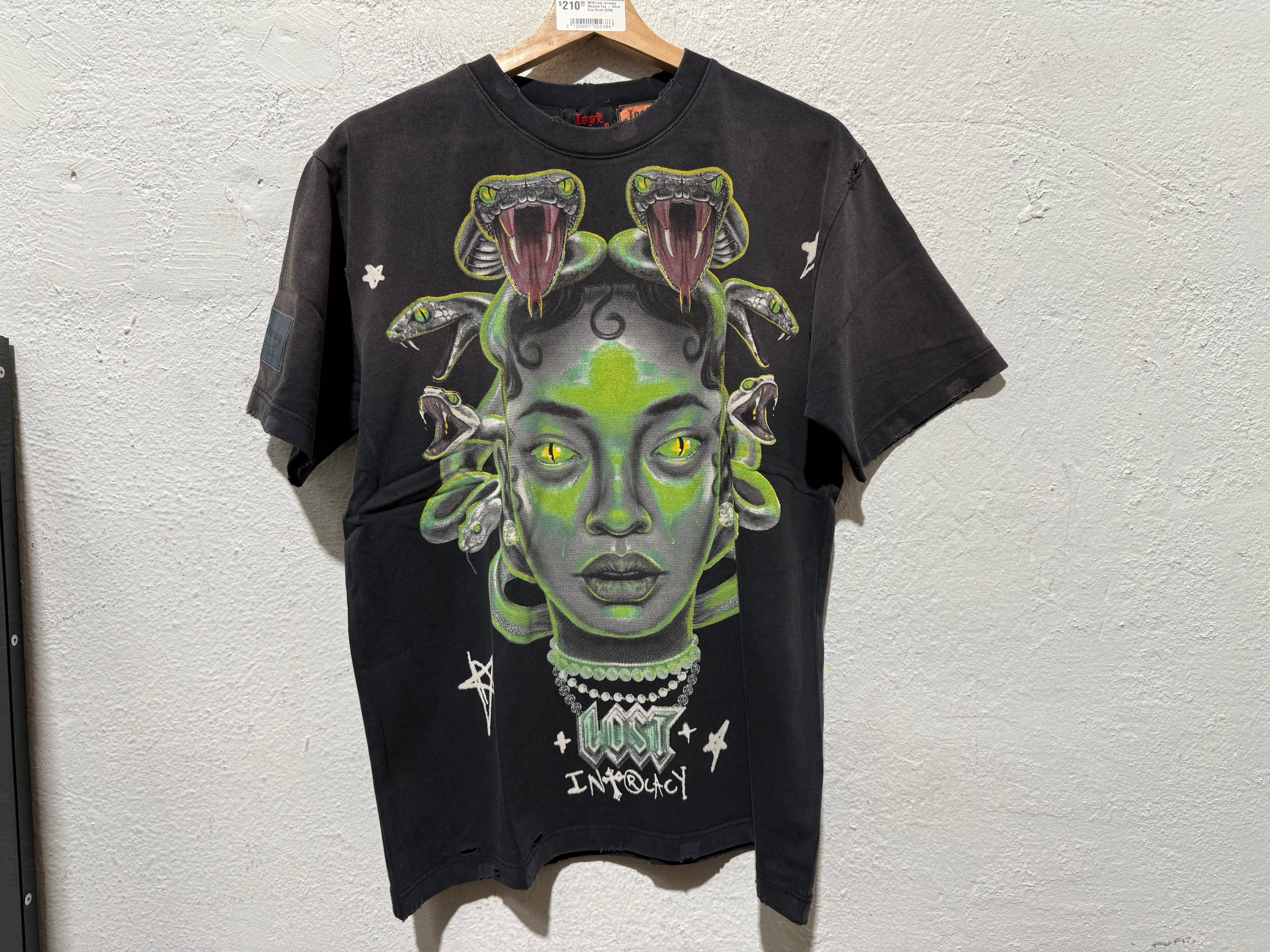 NEW Lost Intricacy Medusa Tee - Black