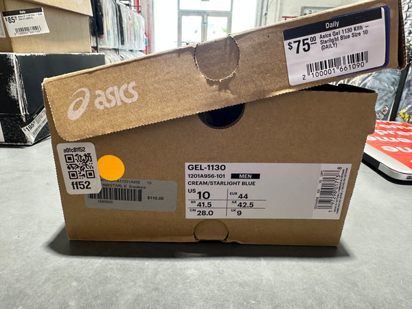 Asics Gel 1130 Kith - Starlight Blue Size 10