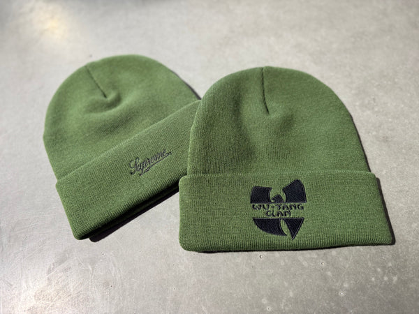 NEW Supreme Wu Tang Clan Beanie - Olive