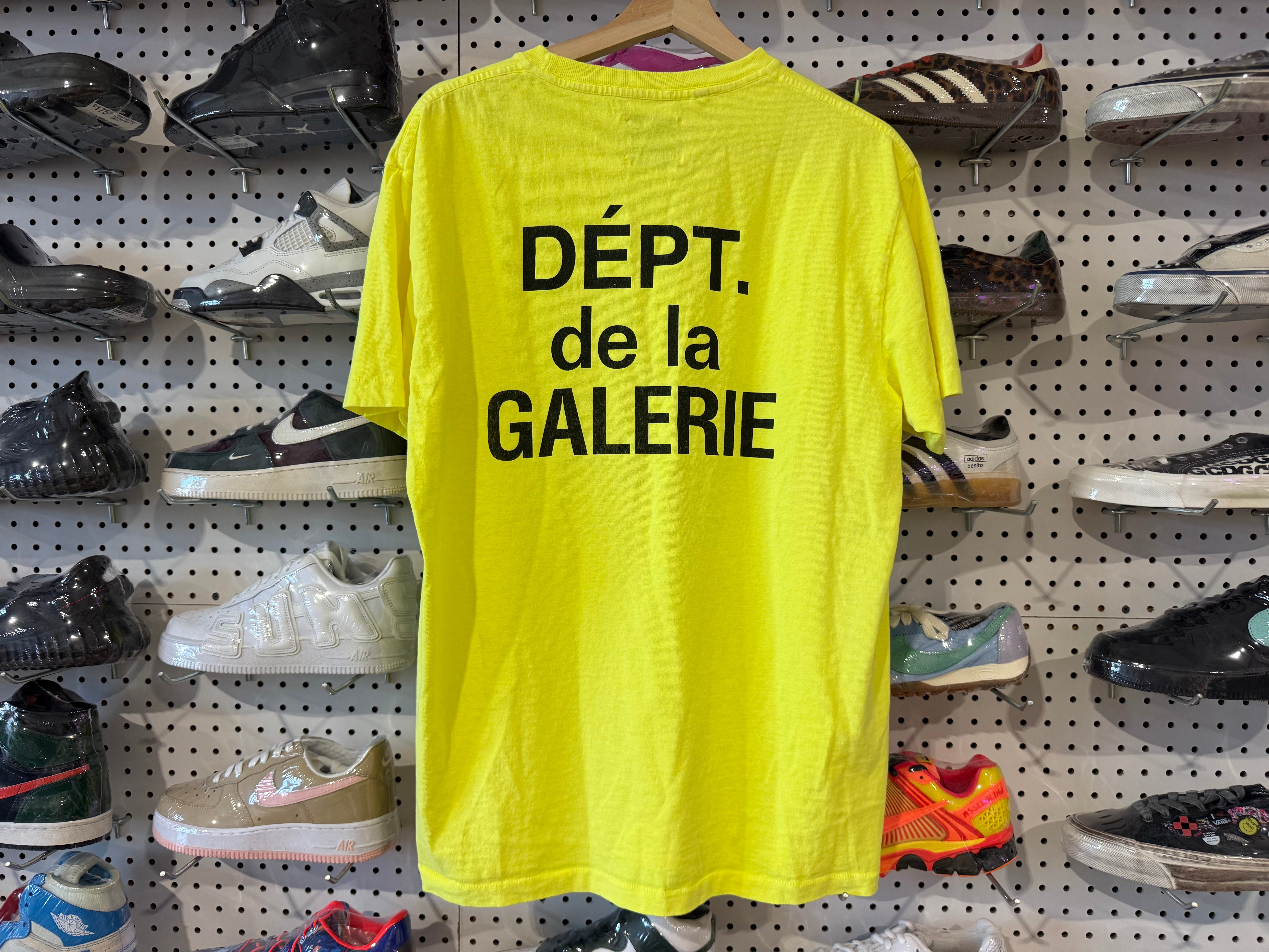 NEW Gallery Department French Tee - Neon Size Medium
