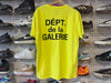 NEW Gallery Department French Tee - Neon Size Medium