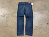 NEW Supreme Slim Straight Selvedge Denim - Dark Washed Indigo Size 34