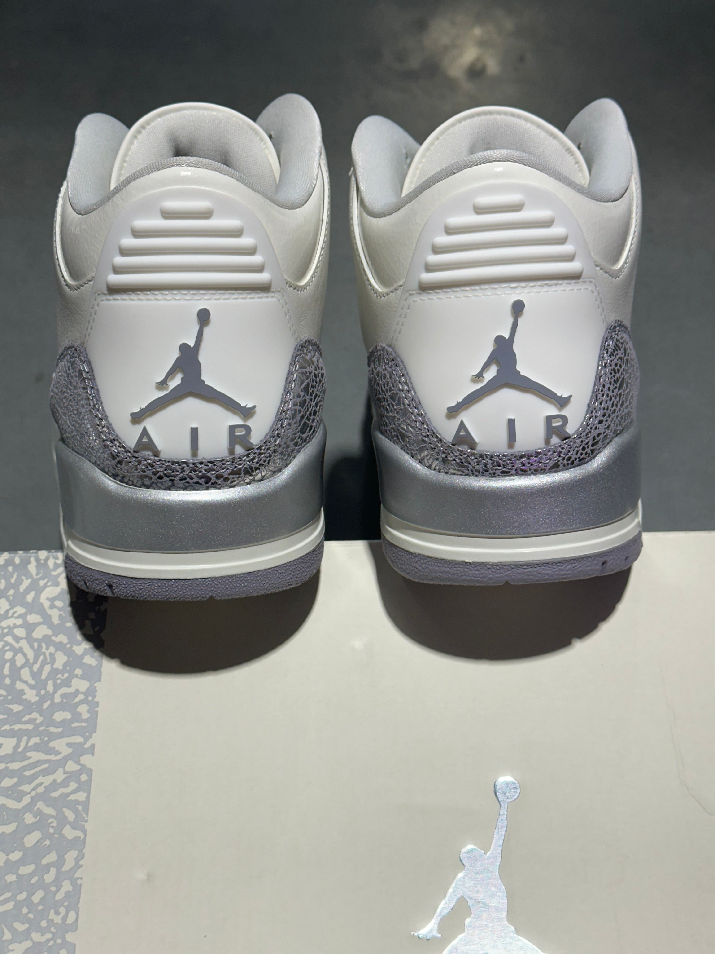 WMNS Air Jordan 3 Retro - Sail Cement Grey Suze 11W/9.5M