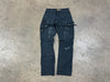 USED Distressed Carhartt Utility Pants - Black Size 30x33