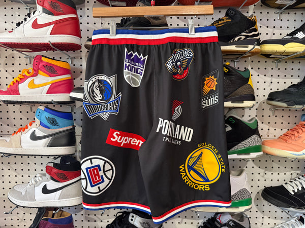 NEW Supreme x NBA Shorts - Black Size 34/Large