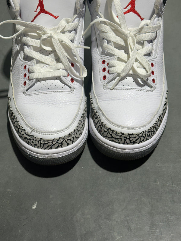 Air Jordan 3 Retro - Free Throw Line White Cement Size 11