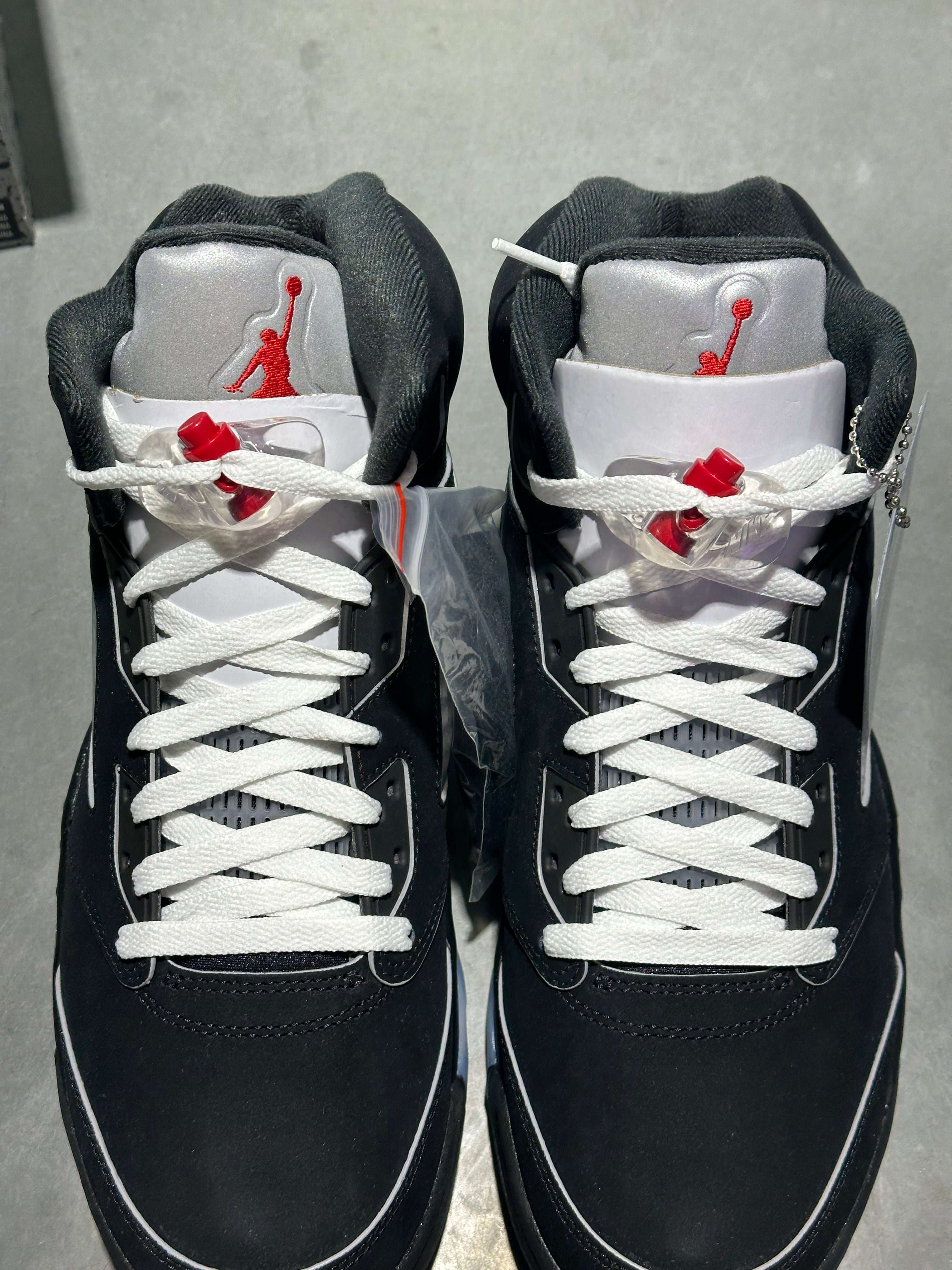 Air Jordan 5 Retro OG - Black Metallic Reimagined Size 10