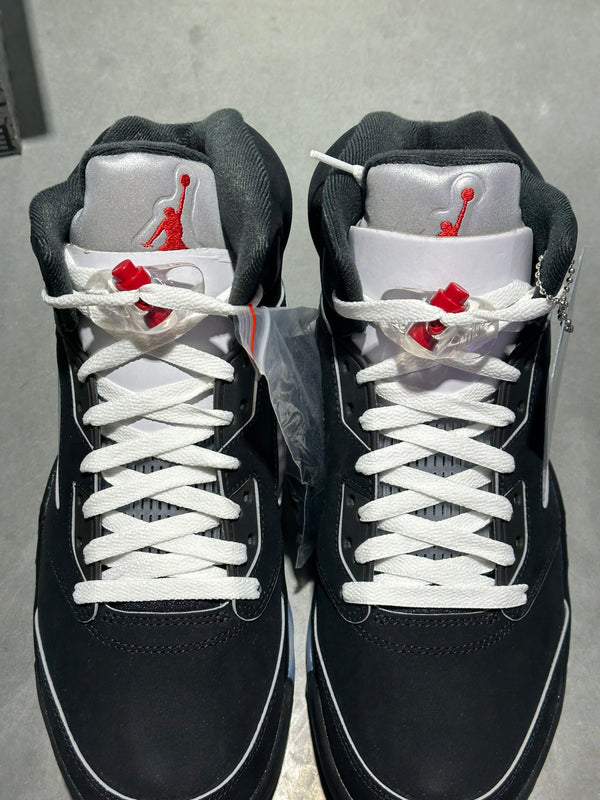 Air Jordan 5 Retro OG - Black Metallic Reimagined Size 10