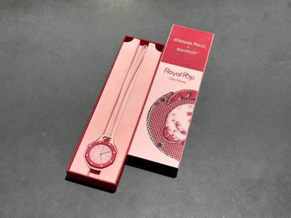 NEW Swatch x Audemars Piguet AP Bioceramic Royal Pop - Otto Rosso
