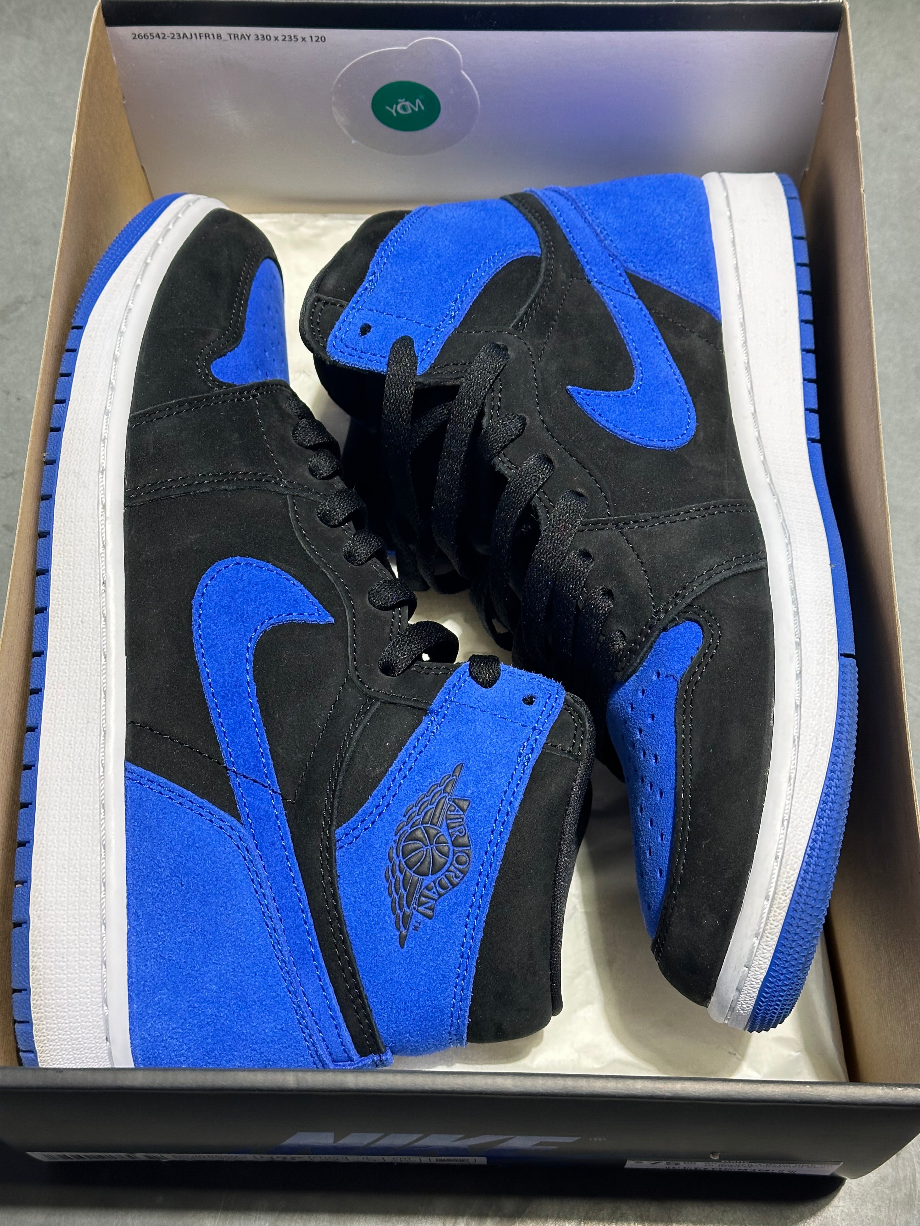 Air Jordan 1 Retro High OG - Royal Reimagined Size 10