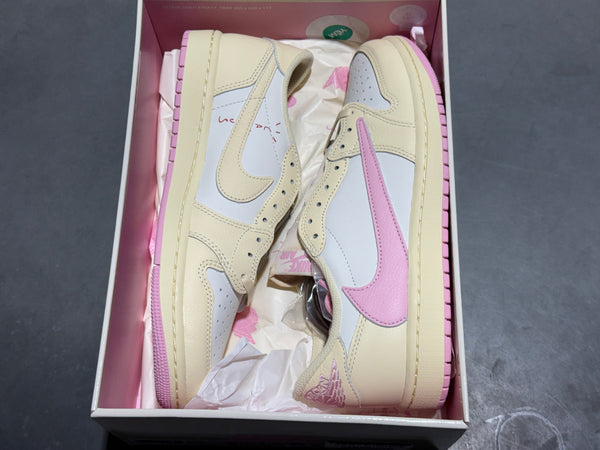 Air Jordan 1 Low OG SP - Travis Scott/Shy Pink Size 8.5
