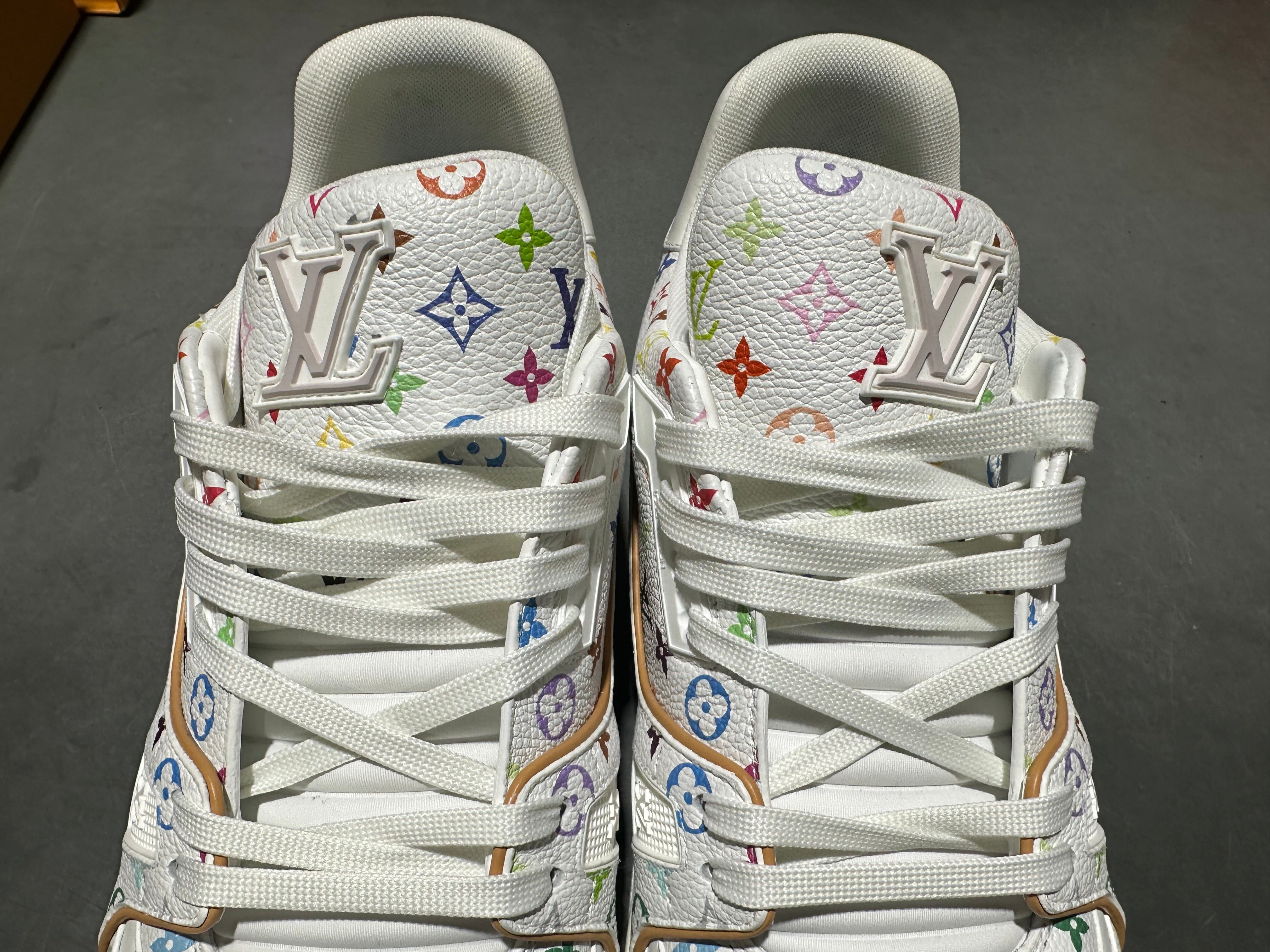 Louis Vuitton LV Trainer - Takashi Murakami/White Size 10.5LV/12US