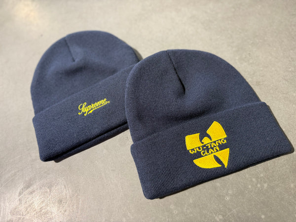 NEW Supreme Wu Tang Clan Beanie - Navy
