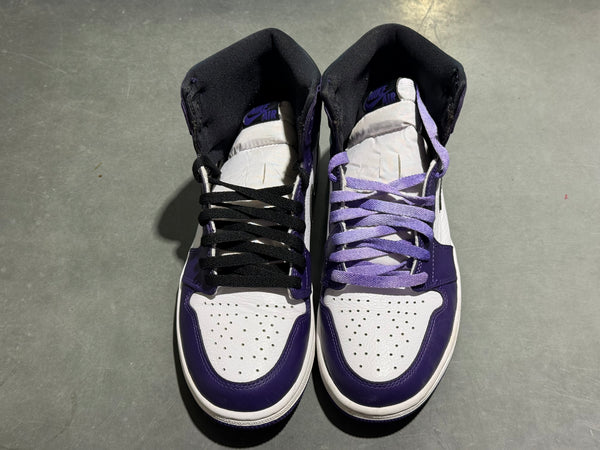 Air Jordan 1 Retro High OG - Court Purple 2.0 Size 9.5