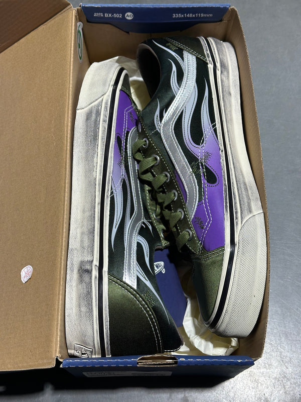 Vans LX Old Skool 36 - Archive Flame Green Size 9.5