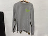 Gallery Dept L/S Tee - Grey/Lime Green