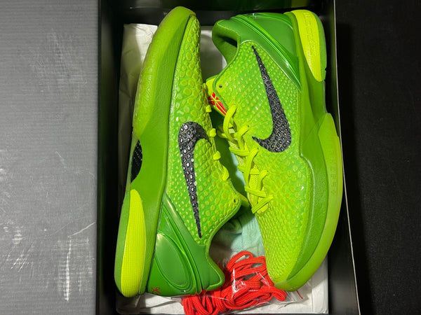Nike Kobe 6 Protro - Grinch 2020 Size 9.5