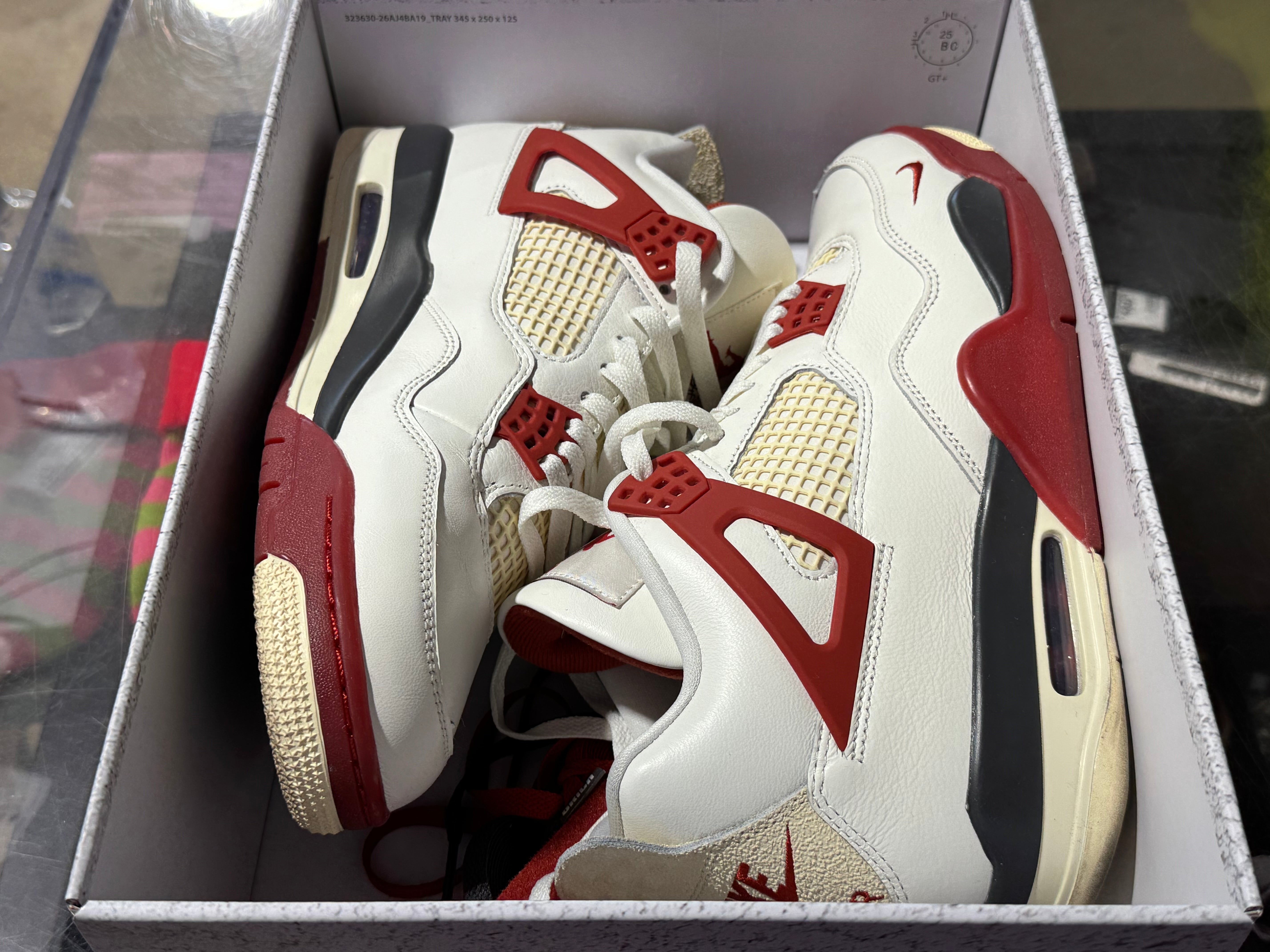 Air Jordan 4 Retro OG - Nigel Sylvester Brick After Brick Size 10.5